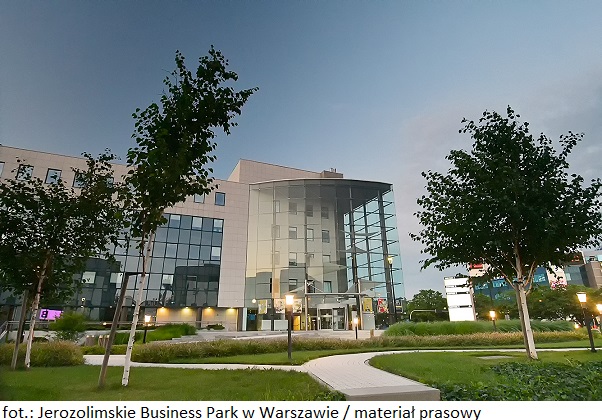 Nieruchomość komercyjna Jerozolimskie Business Park w Warszawie zatrzymuje przy sobie najemców