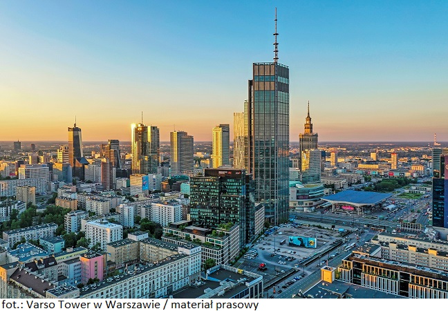 Warszawskie nieruchomości komercyjne wciąż przyciągają najemców. Kancelaria CMS otwiera biuro w Varso Tower