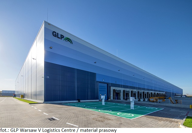 Nieruchomość inwestycyjna GLP Warsaw V Logistics Centre gotowa do użytku