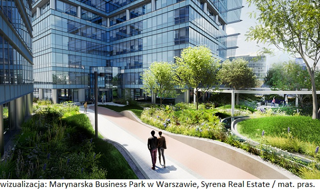 Najemcy chętnie wybierają biurowiec Marynarska Business Park i zostają w nieruchomości na dłużej