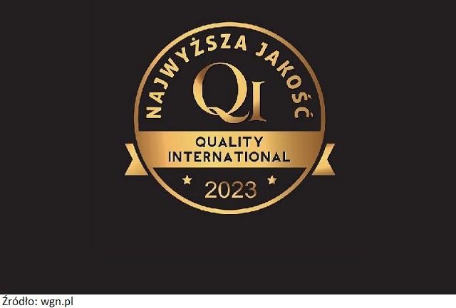 Złote Godło Quality International 2023 zostało przyznane WGN