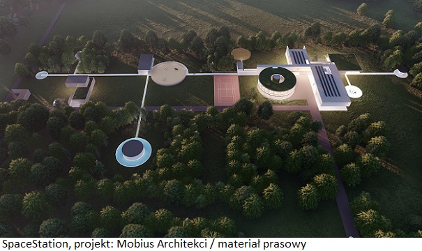 Oryginalna inwestycja o nazwie SpaceStation projektu Mobius Architekci