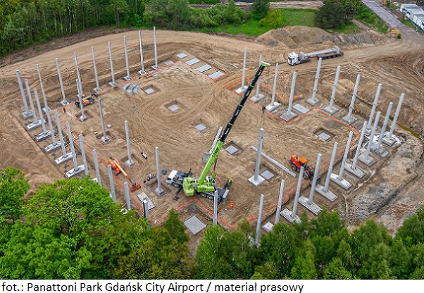 Rozpoczyna się budowa nieruchomości inwestycyjnej Panattoni Park Gdańsk City Airport