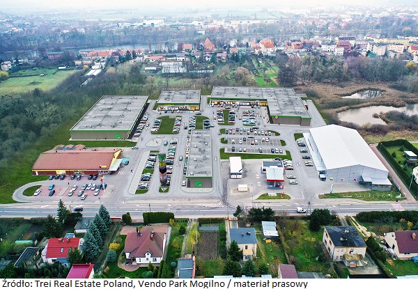 Nowe nieruchomości komercyjne Vendo Park powstaną w Kostrzynie nad Odrą oraz Mogilnie