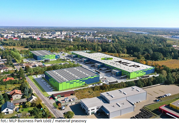 Nieruchomość inwestycyjna MLP Business Park Łodź z najemcą