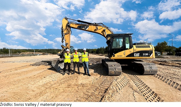 WPIP Construction rozpoczęło w Pile prace związane z realizacją nieruchomości inwestycyjnej dla Swiss Valley