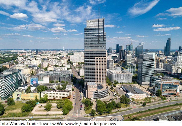 Nieruchomość komercyjna Warsaw Trade Tower uzyskała najwyższy poziom certyfikacji BREEAM