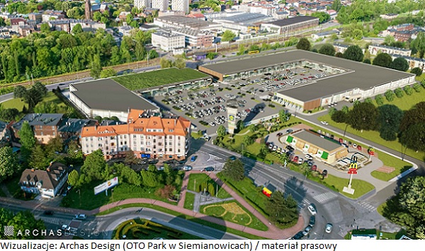 Nowe centrum handlowe w miejscu dawnej hut – OTO Park w Siemianowicach