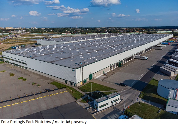 Firma ESA logistika wynajmuje 15 000 mkw. powierzchni w nieruchomości komercyjnej Prologis Park Piotrków
